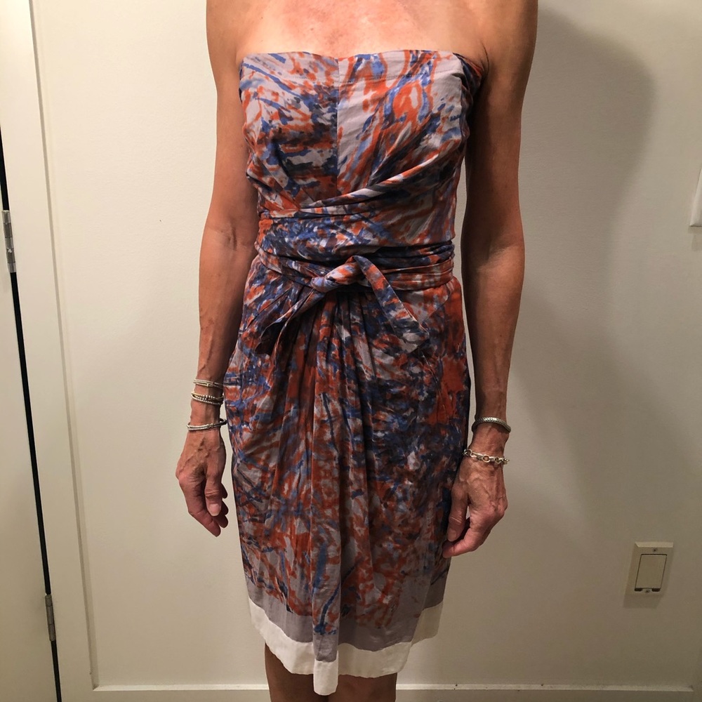 Adolfo Dominguez Tie Dye Dress
